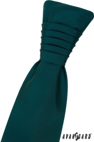 Smaragdovo zelená francúzska kravata