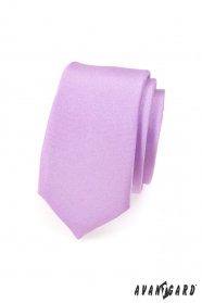 Svetlo fialová kravata Slim