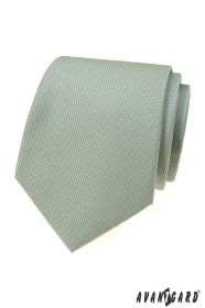 Eukalyptovo zelená pánska kravata