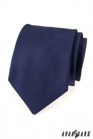Tmavo modrá pánska kravata Avantgard